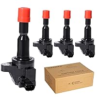 NPAUTO Ignition Coil Pack Compatible with 2007 2008 Honda Fit 1.5L 1.5 L4 Hatchback, UF581, C1578, Set of 4