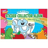 TREND All in Good Pun Sticker Collector Album, 16 Pages, 8.5