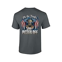 Patriot Pride We The People are Pissed Off Patriotic American Flag Eagle Short Sleeve T-Shirt