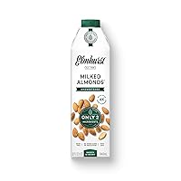 Elmhurst 1925 Unsweetened Almond Milk, 32 Ounce (Pack of 6)