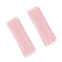Baby Strap Cover for Children, 2 Pcs Infant Car Seat Belt Cover Pad, Neck Pad Protector for Kids Newborn Toddlers (Pink)
