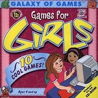 Galaxy of Games for Girls: 10 Cool Games for Ages 4 and Up; CD-ROM for Windows 95/98