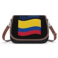 Flag of Colombia Messenger Bag Casual Crossbody Shoulder Bags Lightweight Waterproof Fashion Purse for Women