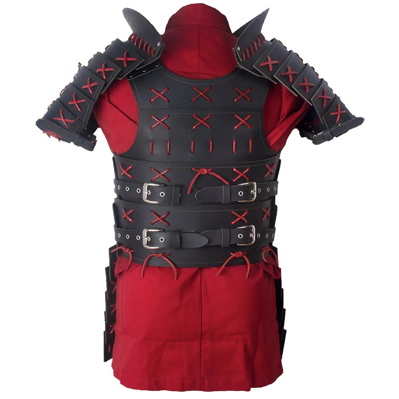 Medieval leather Samurai Armor - Leather Armor for LARP and Cosplay