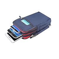7.0 inch Multipurpose Utility Gadget Belt Waist Bag with Cell Phone Holster,Sporting Nylon Waist Bag