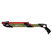 Zing Marshmallow Double Barrel Blaster - Great for Indoor and Outdoor Play, Launches up to 40 Feet, for Ages 8 and up - Air Hunterz (Camo Version)