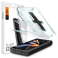 Spigen Tempered Glass Screen Protector [GlasTR EZ FIT] designed for Galaxy Z Fold 4 [2 Pack]