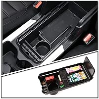 Customized for Honda CR-V 2017-2021 Accessories Car Center Console Armrest Box Glove Secondary Storage Box Console Organizer Insert Tray with Coin and Glass Holder