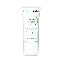 Bioderma - Sébium - Mattifying Face Lotion - Hydrates - Daily Face Care - Moisturizer for Oily Skin