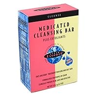 Medicated Cleansing Bar+Exfoliants 4.7oz by Clear Essence