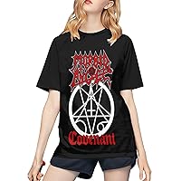Morbid Angel Baseball T Shirt Womens Fashion Tee Summer O-Neck Short Sleeves Tops Black