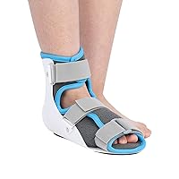 Walking Boot Ankle Splint, Breathable Comfortable Foot Drop Support Brace, Stable Foot Ankle Support Fracture Boot