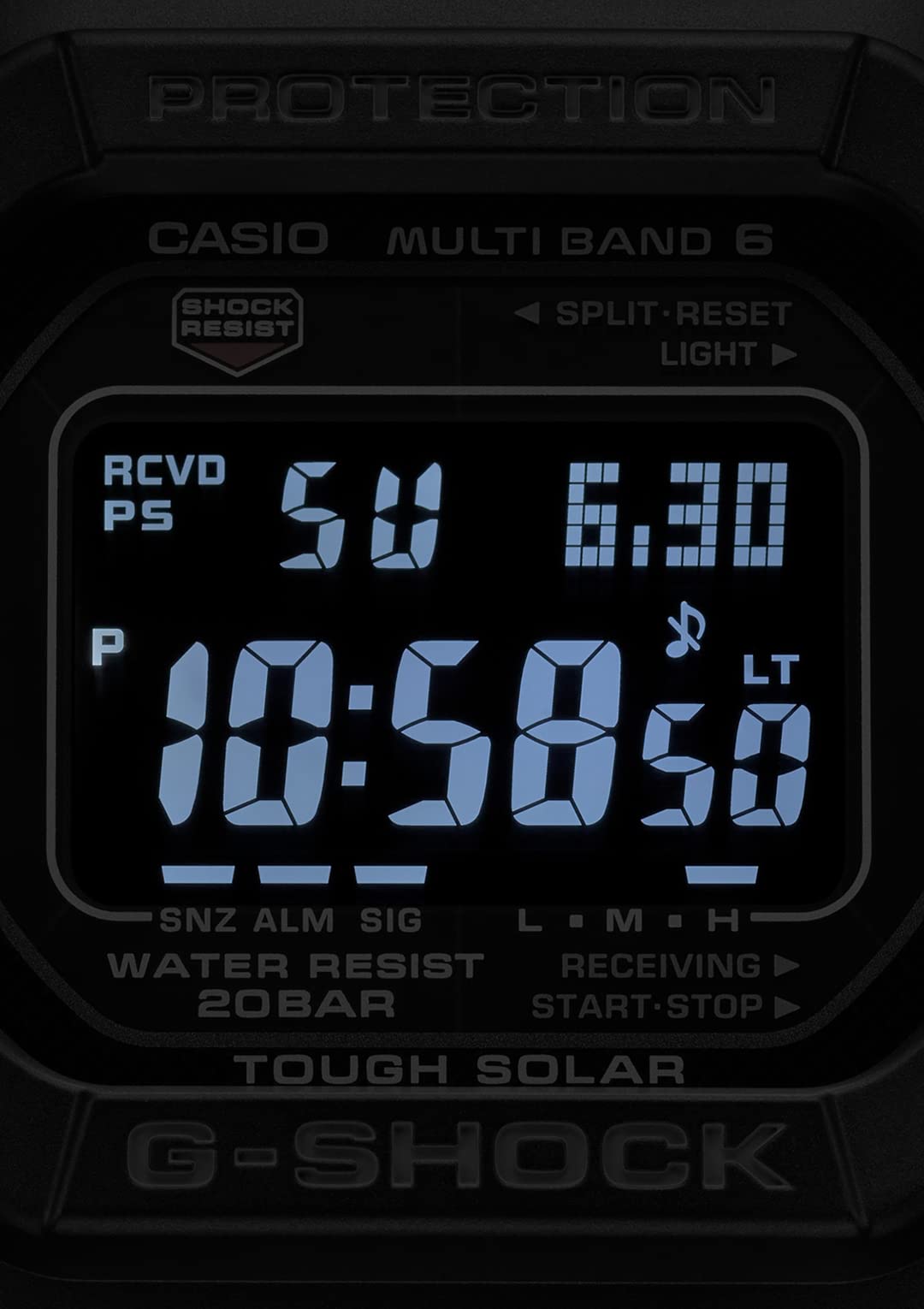 Casio G-Shock GW-M5610UBC-1JF [20 ATM Water Resistant Solar Radio Wave GW-M5610 Series] Shipped from Japan