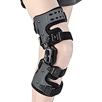 OA Unloader Knee Brace- Unloader Knee Brace for Osteoarthritis, Arthritis Pain, Cartilage Repair, Bone on Bone Knee Joint Pain, Lateral Degeneration Knee Support Right Gray