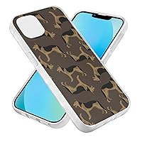 German Shepherd Alsatian Dog Protective Phone Case Ultra Slim Case Shockproof Phone Cover Shell Compatible for iPhone 14