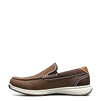 Florsheim Boy's Crossover Moc Toe Slip-on Jr. (Toddler/Little Big Kid) Loafer