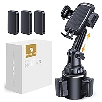 Miracase Cup Holder Phone Mount for Car, Universal Phone Holders for Your Car, Long Neck Adjustable Car Cup Cell Phone Mount for iPhone Samsung Google and All 4.0-7.0 inches Smartphones