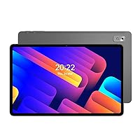 Tablet 10.4 inch Android 11, Headwolf HPad 1 Tablet, Full HD 2000 * 1200 Display Octa-core Processor, 8GB RAM 128GB ROM, 2TB Expansion, 5MP+20MP Dual Camera, 18W PD, WiFi Only, 7000mAh Battery (Gray)
