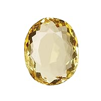 Citrine Loose Stone 77.00 Ct Oval Shape Translucent Yellow Citrine Gemstone, Shiny Yellow Citrine Gemstone BO-274