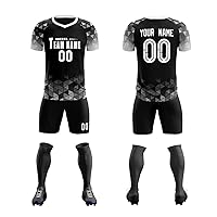 Custom Soccer Jersey Name Number Sports Team Training Uniform Personalized Football Jerseys for Men Women Kids