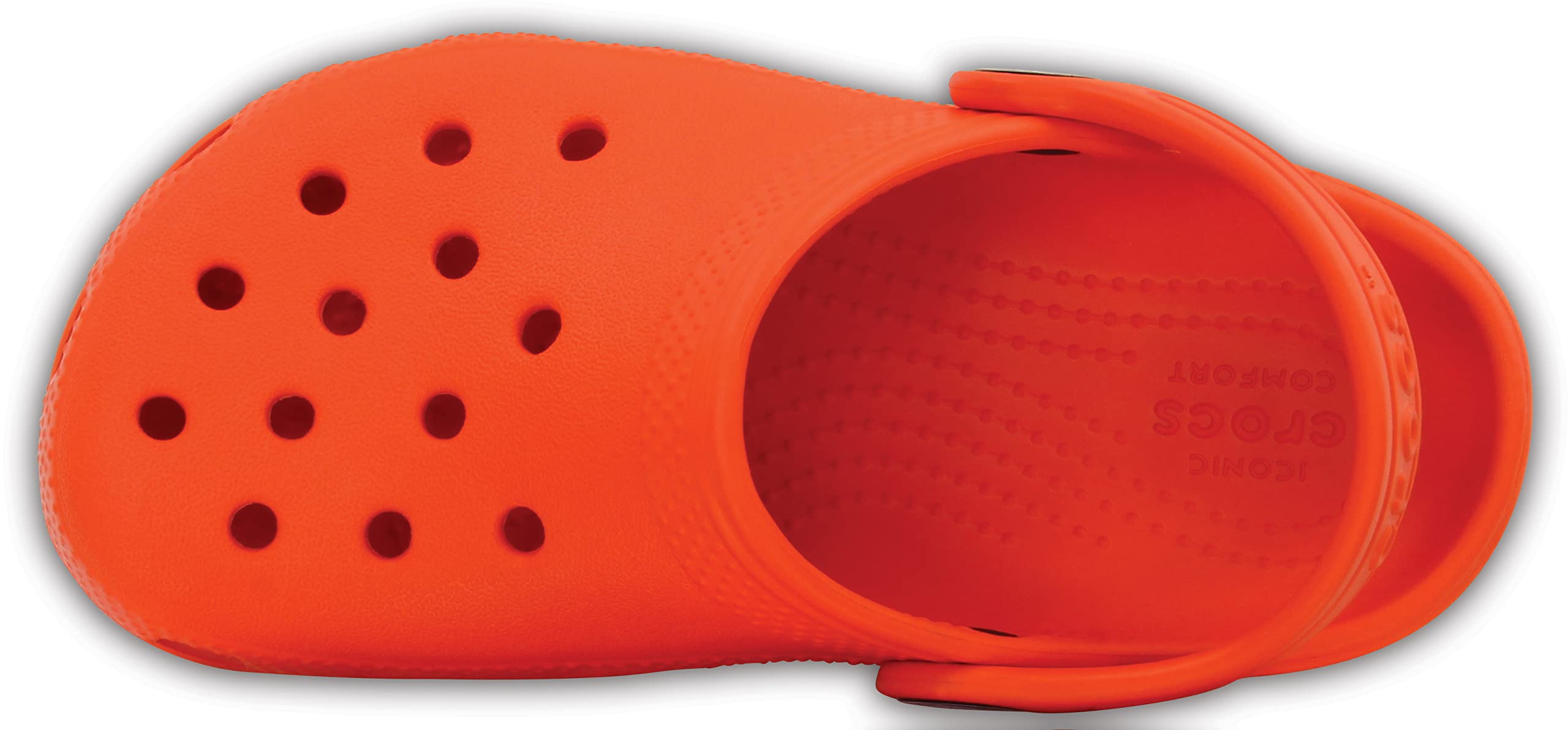 Crocs Kids' Classic Clog, Tangerine, J2 US Little Kid