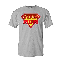 Super Mom Superhero Funny DT Adult T-Shirt Tee