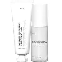 PROOT Skin Tightening All-In-One Wash Off Face Lifting Mask + Face Lifting Serum | Formulated with Hyalpol Matrix | Natural, Cruelty-free, Travel Friendly