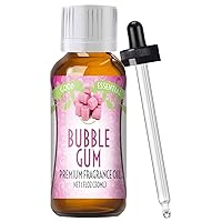 Good Essential – Professional Bubble Gum Fragrance Oil 30ml for Diffuser, Candles, Soaps, Lotions, Perfume 1 fl oz