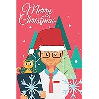 medical Notebook - MERRY CHRISTMAS Christmas medical notepad (medical students, nurses, rescuers, doctors, paramedics, gifts): Beautiful medical christmas illustration. 100pages