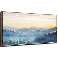 YJYart Tree Wall Art for Living Room Forest Nature Painting 20
