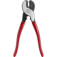 Jonard Tools JIC-63050 Cable Cutter High Leverage Cable Cutter for Aluminum, Copper, and Communications Cable, 9-1/4