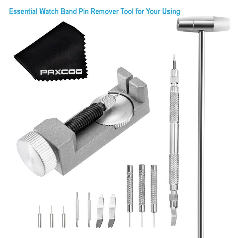 Paxcoo Watch Band Tool Kit - Watch Link Remover, Spring Bar Tool Set for Watch Repair and Watch Band Replacement