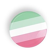 Abrosexual Pride Flag pin badge button or fridge magnet LGBT LGBTQ LGBTQI LGBTQIA