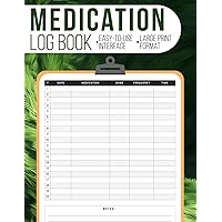Medication Log Book: Easy-to-use Medicine Tracker Journal to Simplify Your Medication Management – Daily Medication Tracker Notebook for Adults, Seniors, Patients, Caregivers & More Medication Log Book: Easy-to-use Medicine Tracker Journal to Simplify Your Medication Management – Daily Medication Tracker Notebook for Adults, Seniors, Patients, Caregivers & More Paperback