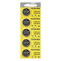 Toshiba CR2016 Battery 3V Lithium Coin Cell (500 Batteries)
