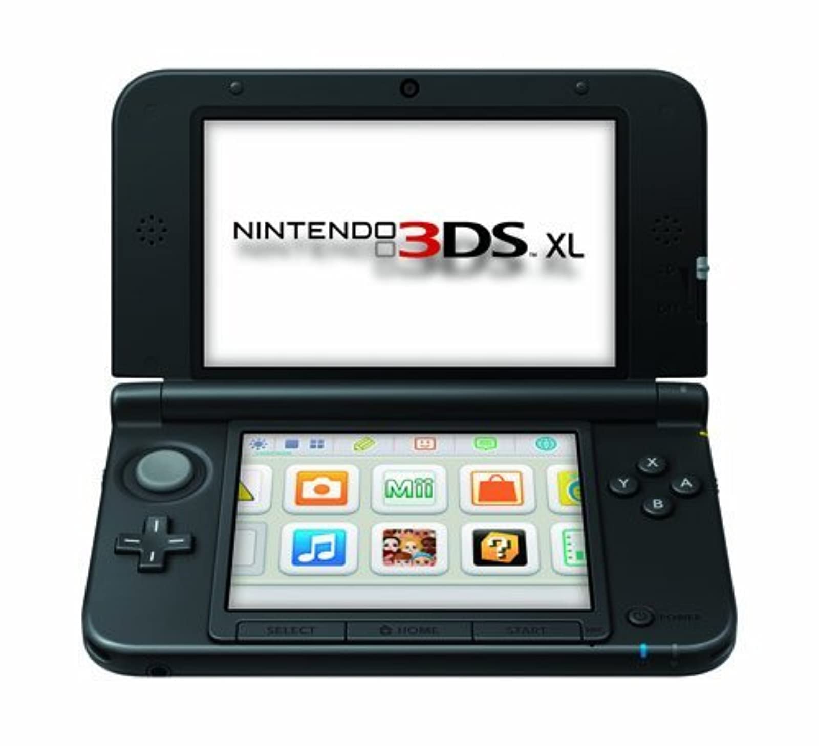 Nintendo 3DS XL Handheld System - Black/Black (Renewed)