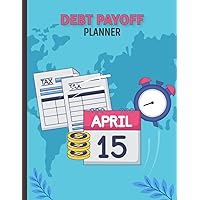 Debt Payoff Planner: Manage Your Credit Cards and Control Your Financial Situation, Monthly Tracker for Paying Off Your Debts