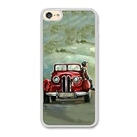 Personalize iPod Touch 6 Cases - Car Drawing Hard Plastic Phone Cell Case for iPod Touch 6