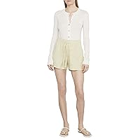 Vince Women's Tie Front Pull On Shorts