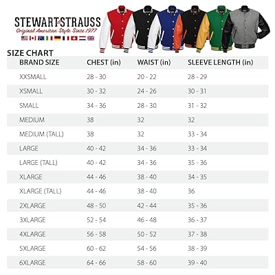Stewart & Strauss Original Hoodie Varsity Letterman Jackes Since 1977 (10  Team Colors) Wool & Leather XXS to 6XL,Original