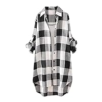 Outdoor Casual Long Sleeve Shirt for Women Plus Size Summers Flairy Super Soft Women Deep V Neck Graphic