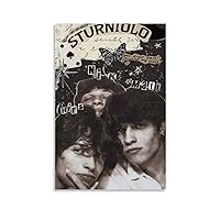 boliye Sturniolo Poster Triplets Music Band Movie Vintage Collage Canvas Art Poster And Wall Art Hanging Decor for Modern Family Corridor Posters 12x18inch(30x45cm)