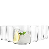 Krosno Cider Water Juice Glasses | Set of 6 | 12 fl oz | Mixology Collection | Ideal for Home Restaurant Events & Parties | Dishwasher Safe | Gift Idea | Made in Europe
