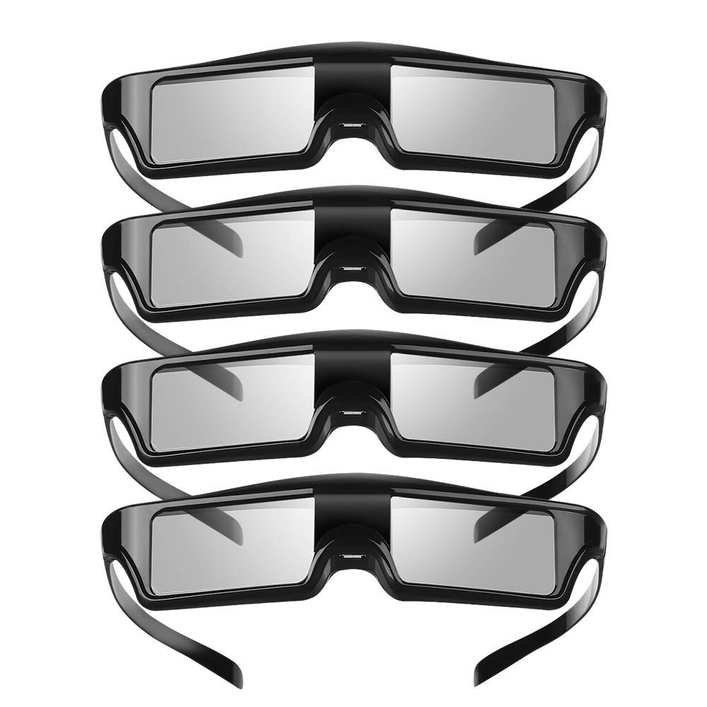 Mua 3d Glasses 4 Pack Kx 60 Rechargeable 3d Active Shutter Glasses Compatible With Epson