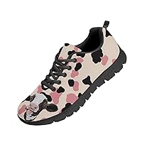 Shoes for Women Sneakers Lace Up Walking Shoes Outdoor Hiking Running Athletic Tennis Shoes for Teens