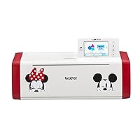  Brother ScanNCut Disney Pattern Collection 3 CADSNP03, Mickey  and Friends Appliques, Includes 33 Intricate Designs for Home Décor, Vinyl  Wall Art, Iron-on Transfers for Clothing, and More