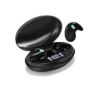 Sleep Earbuds for Sleeping Invisible Earbuds Wireless Bluetooth Earphone IPX5 Waterproof Smallest Tiny Earbuds Hidden Headphones Small Ears Sleep Buds with Charging Case（Grey）