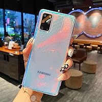 Gradient Laser Phone Case for Samsung S22 Ultra S21 Plus S20FE A13 A53 A52 A72 A51 A71 A70 Note 20 Ultra Soft TPU Cover,D,for Samsung A32 4G