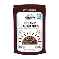 NATIERRA Himalania Organic Cacao Nibs Pouch | Non-GMO & Vegan | 10 Ounce