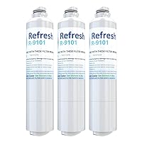 Refresh Replacement for Samsung DA29-00020A, DA29-00020B, HAF-CIN/EXP, 46-9101 Refrigerator Water Filter (3 Pack)